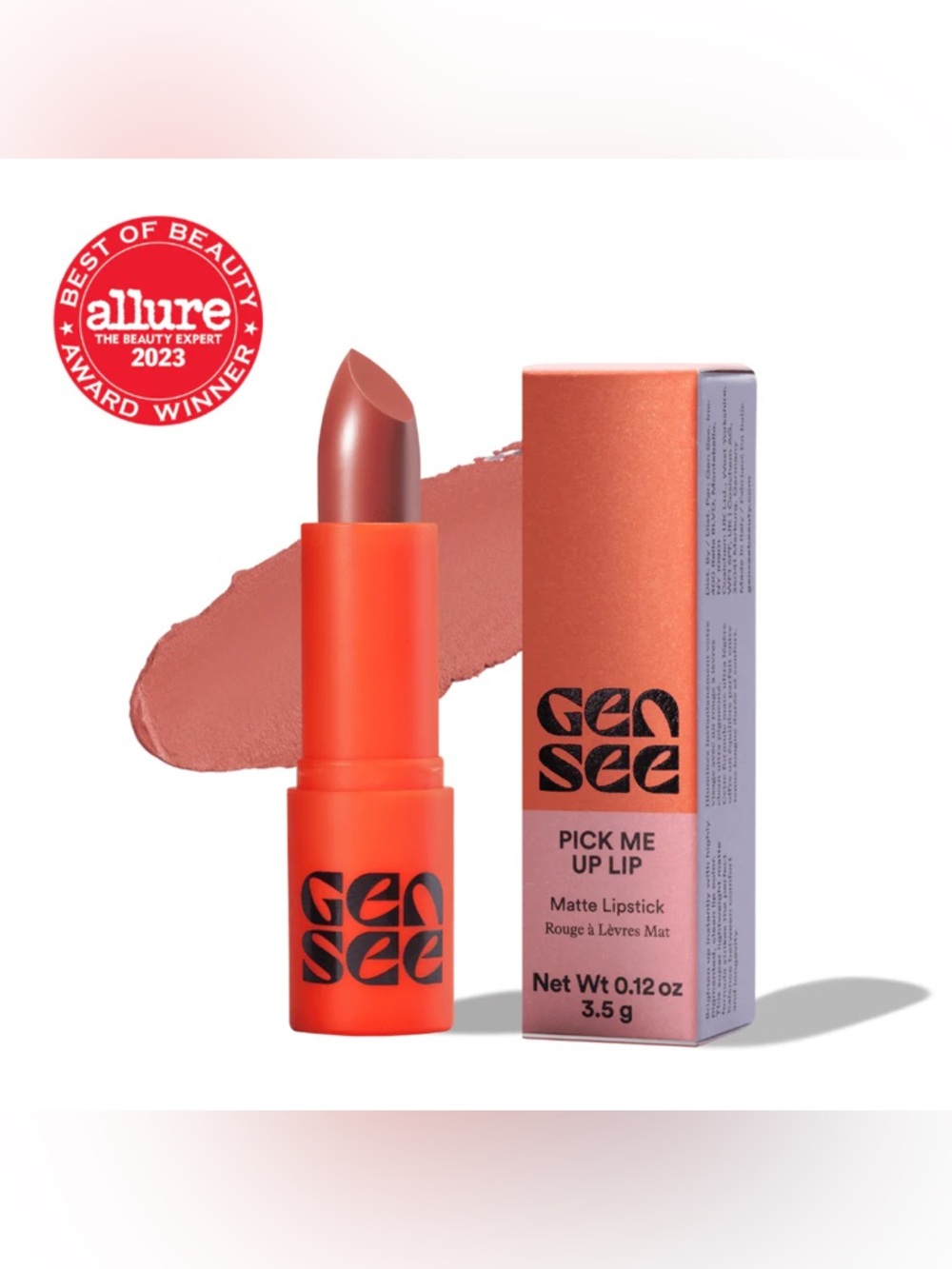 Gen See “Pick Me Up” Matte Lipstick in Shade “Margaret”